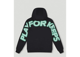 Geedup Co Play For Keeps Hoodie - Charcoal/Teal